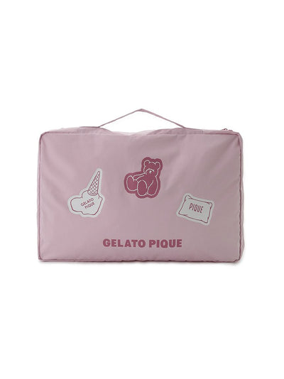 [Travel] L-size Pouch gelato pique