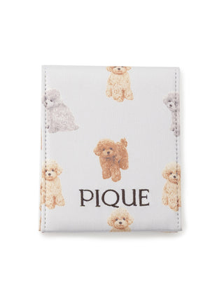 Toy Poodle Pattern Mirror - Pet's Premium Accessories At Gelato Pique USA