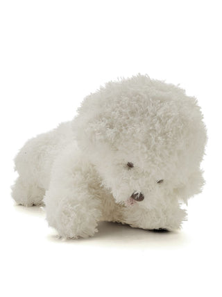 Bichon Frize Stuffed Animal Plush Toy in white, Cute Plush Toys | Character Toys at Gelato Pique USA