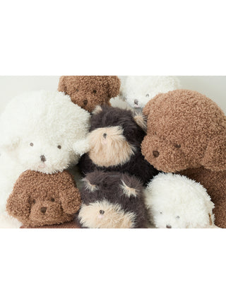 Toy Poodle Tissue Case in Brown, at Gelato Pique USA
