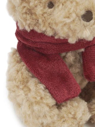 Bear with Scarf Keychain Charm in Red, Cute Plush Toys, Keychain Charm, Character Toys at Gelato Pique USA.
