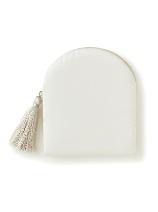 Mucha Small Mirror in ivory, Women's Compact Face Mirror at Gelato Pique USA.