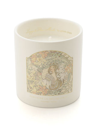 Mucha Candle in ivory, Premium Home Essentials and Accessories at Gelato Pique USA.