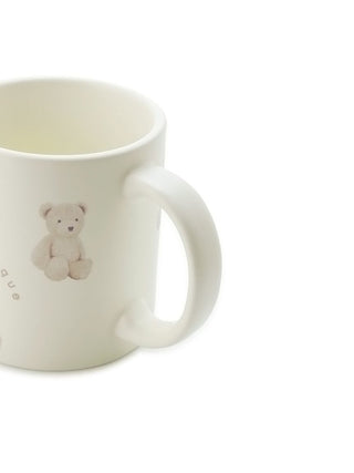 Bear Pattern Mug in beige, Premium Kitchen Essentials and Accessories at Gelato Pique USA.