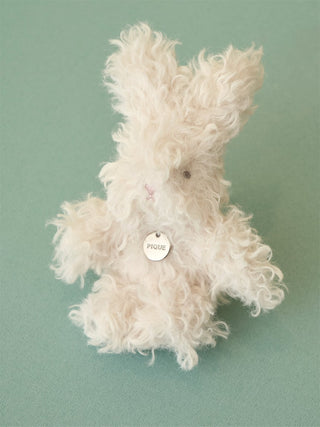 Rabbit Key Charm in OFF WHITE, Cute Plush Toys, Keychain Charm, Character Toys at Gelato Pique USA.