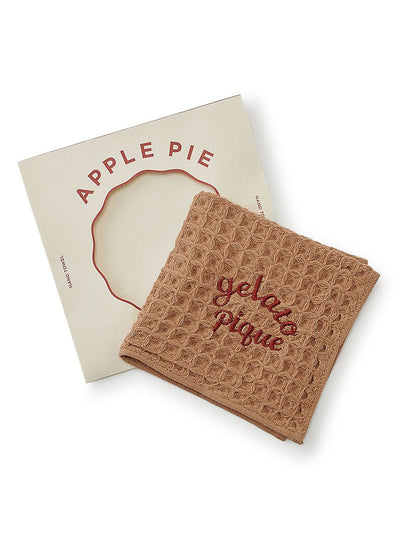 Butter & Pie Hand Towel with Packaging gelato pique