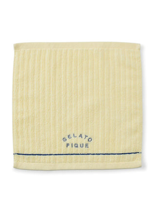 Butter & Pie Hand Towel with Packaging in CREAM, Lounge Towels & Bathroom Essentials at Gelato Pique USA.