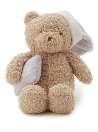 GOOD NIGHT BEAR Plush Toy in Beige, Cute Plush Toys | Character Toys at Gelato Pique USA