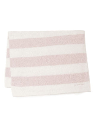 Gelato 2 Border Cozy Blanket in Pink, Cozy Blanket for Home Lounging | Loungewear Blanket at Gelato Pique USA