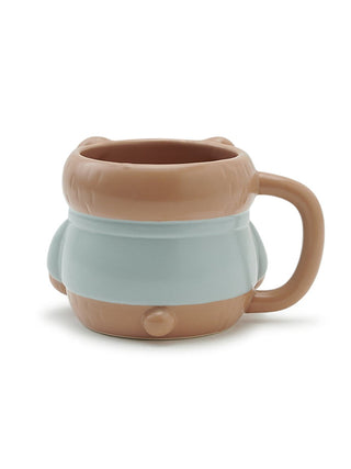 Bear-shaped ceramic mug by Gelato Pique USA, adding charm to tea or coffee rituals with a playful design and sturdy construction.