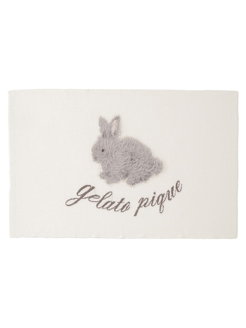 Baby Moco Rabbit Jacquard Cozy Blanket
