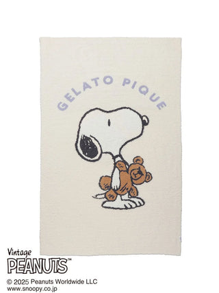 [PEANUTS] SNOOPY×BEAR Jacquard Blanket