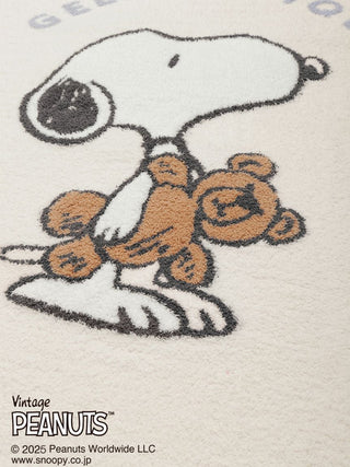 [PEANUTS] SNOOPY×BEAR Jacquard Blanket