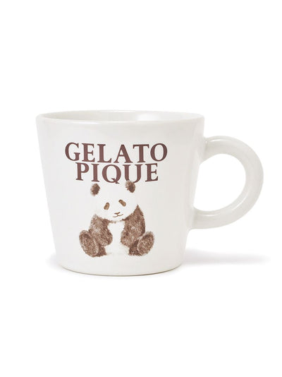 Panda Motif Mug Cup gelato pique