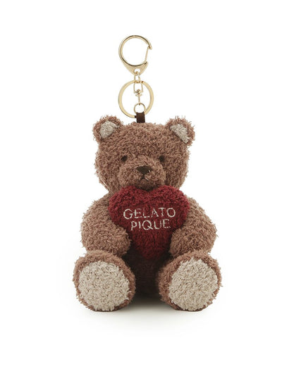 Valentine Baby Moco Heart Bear Key Charm gelato pique