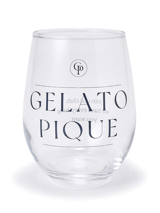 3-Pattern Water Glass by Gelato Pique USA, elegant design for everyday hydration, sleek style perfect for modern dining