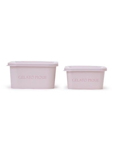 3-Pattern Square Tupperware Containers gelato pique