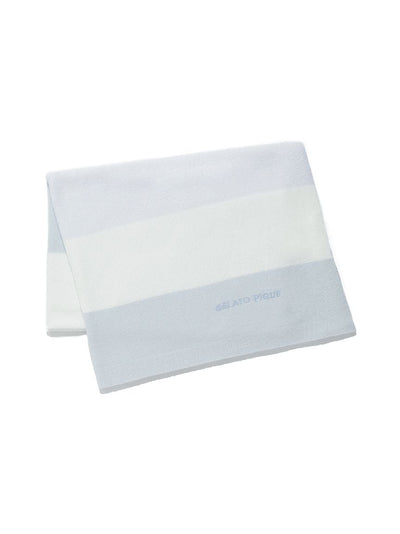 Smoothie Lite 3 Cool Border Blanket gelato pique