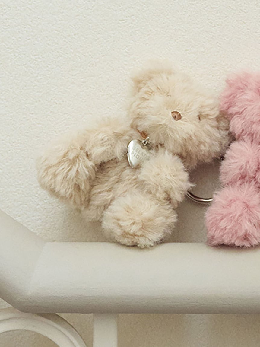 Fluffy Bear Charm