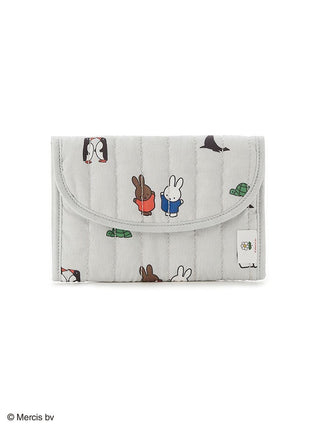 Pre-Order 【Dick Bruna】Quilted All-Over Print Maternal and Child Health Handbook Case S