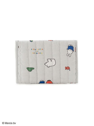 Pre-Order 【Dick Bruna】Quilted All-Over Print Maternal and Child Health Handbook Case S