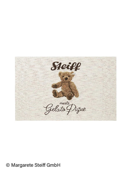 Steiff] Powder 55PB Jacquard Blanket