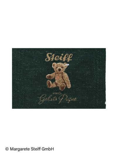 [Steiff] Powder 55PB Jacquard Blanket gelato pique