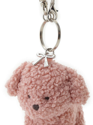 Ribbon Poodle Charm