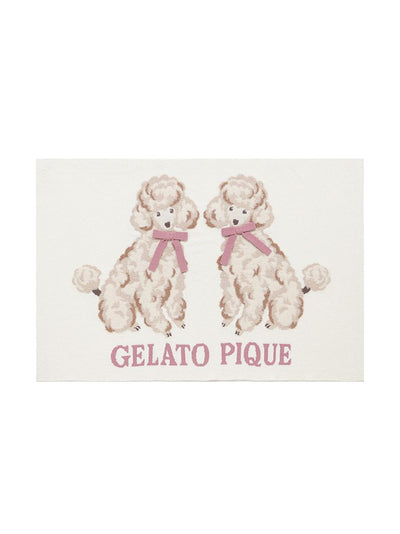 Ribbon Poodle Jacquard Blanket gelato pique