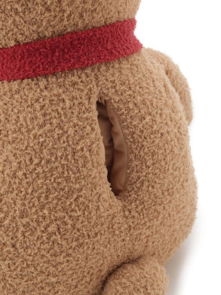 Sitting Teddy Bear Tissue Case