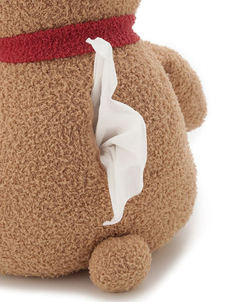 Sitting Teddy Bear Tissue Case