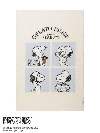 [PEANUTS] Original Art Blanket gelato pique