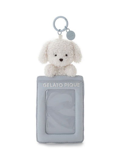 Toy Poodle Card Case gelato pique