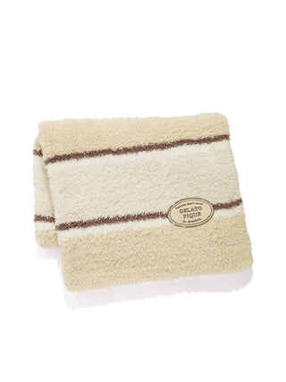 Gelato Pique Gelato Random Stripe Blanket in cream
