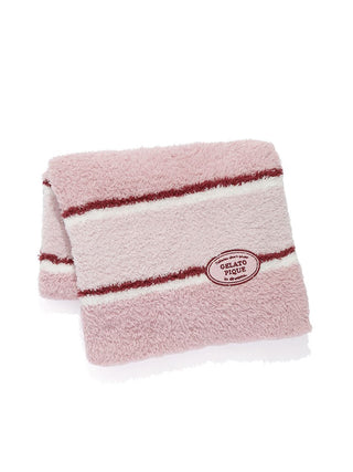 Gelato Pique Gelato Random Stripe Blanket in pink