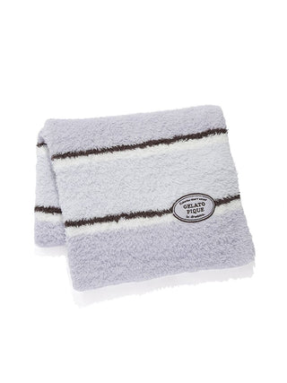 Gelato Pique Gelato Random Stripe Blanket in blue