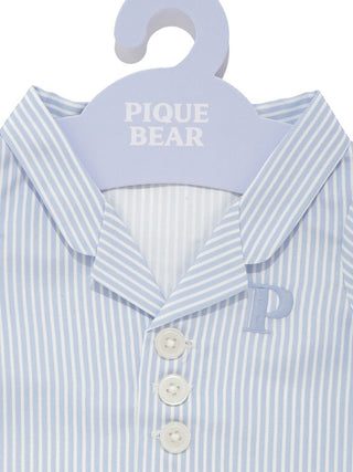 [PIQUE BEAR] Gelato Stripe Plushie Pajama - view 5