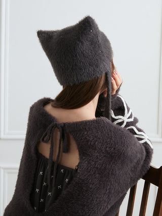 [HALLOWEEN] Cat Ear Balaclava