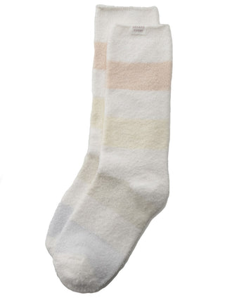 New Smoothie 5 Striped Short Socks- Women's Lounge Socks at Gelato Pique USA