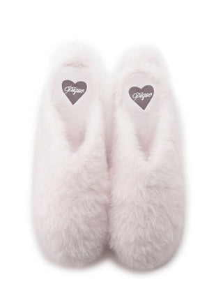Bunny Room Shoes in Pink, Women's Lounge Room Slippers, Bedroom Slippers, Indoor Slippers at Gelato Pique USA