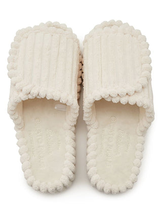 Rib Room Lounge Slippers by Gelato Pique USA