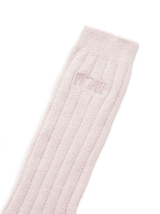 Hot Smoothie Ribbed Socks