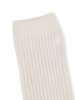 Ribbed Knit Knee-High Socks in PINK, Cozy Women's Loungewear Socks at Gelato Pique USA.