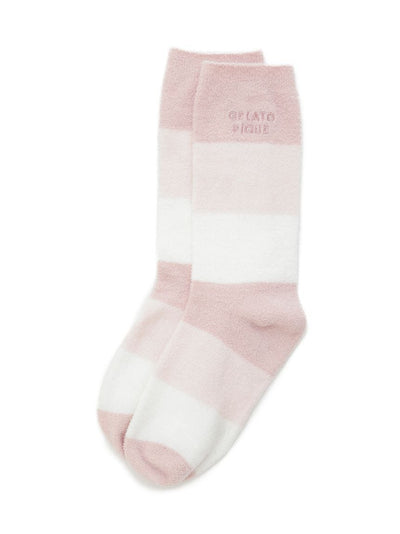 Smoothie Lite 3 Cool Border Socks gelato pique