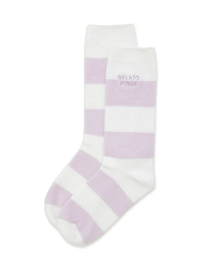 Autumn Smoothie 2 Border Socks gelato pique