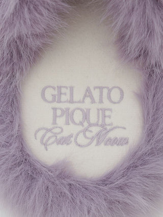 [HALLOWEEN] Black Cat Fur Room Shoes