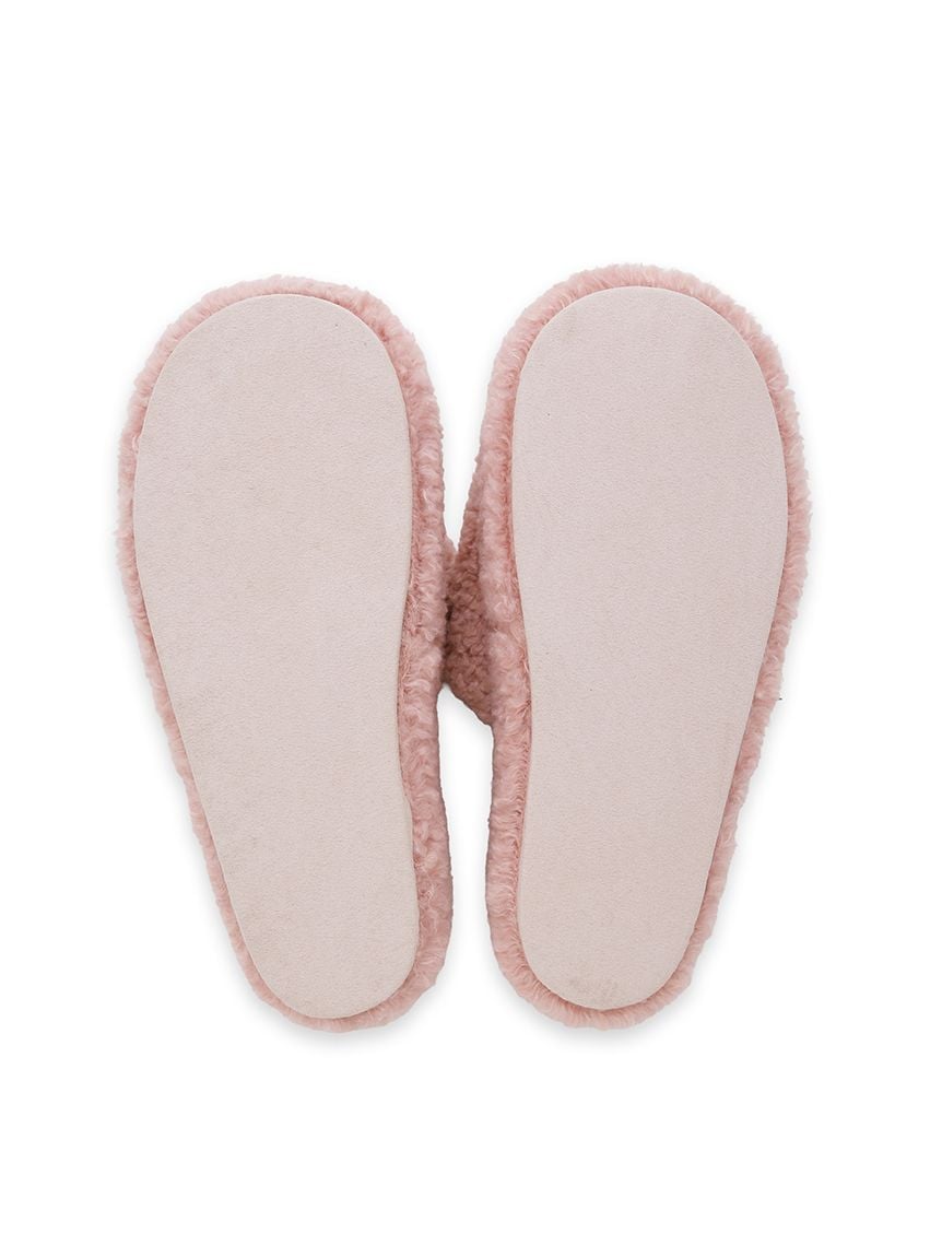 Logo Boa Fleece Room Shoes