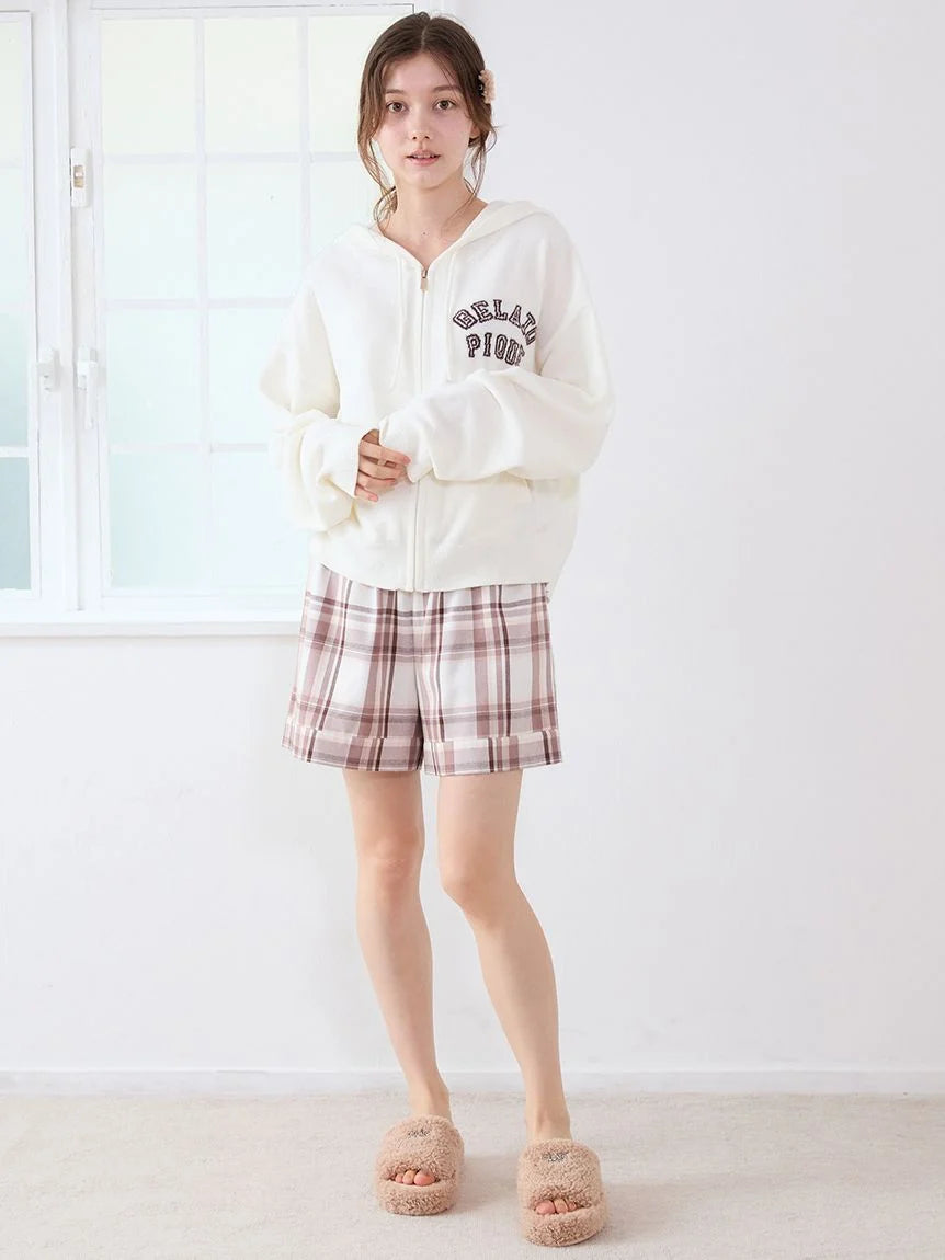 Logo Boa Fleece Room Shoes