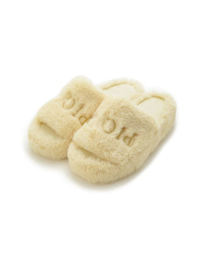 Colorful Fluffy Room Shoes gelato pique