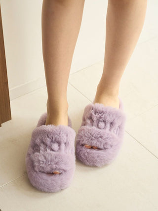 Colorful Fluffy Room Shoes
